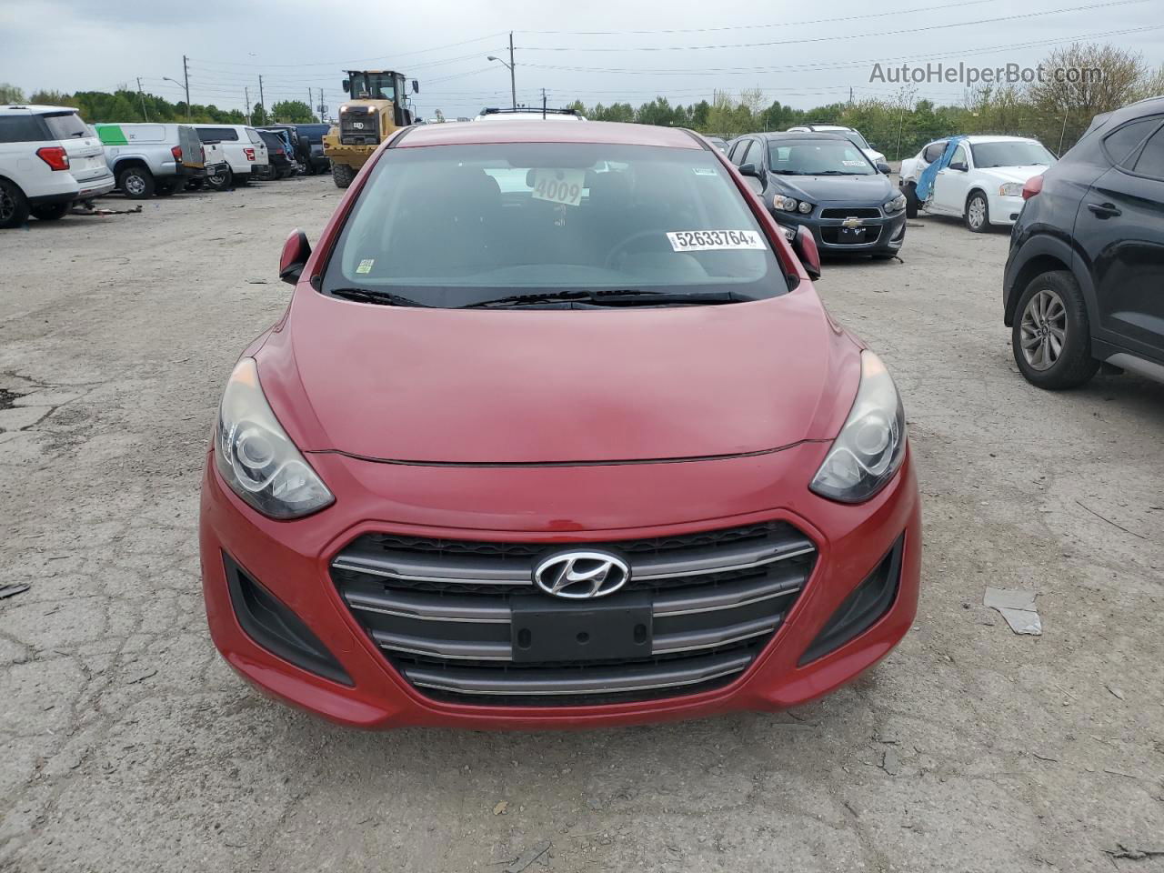 2016 Hyundai Elantra Gt  Red vin: KMHD35LH8GU262533