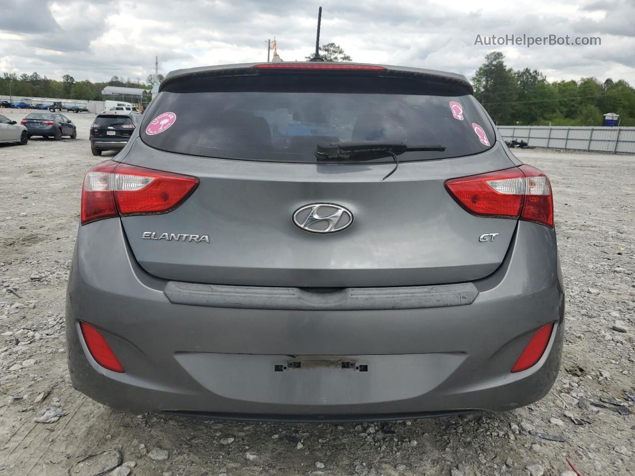 2016 Hyundai Elantra Gt  Серый vin: KMHD35LH8GU326070