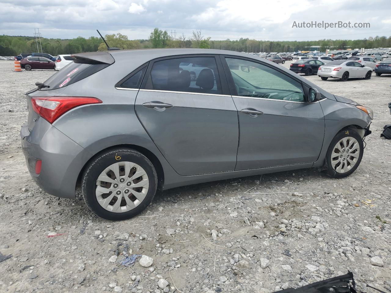 2016 Hyundai Elantra Gt  Серый vin: KMHD35LH8GU326070