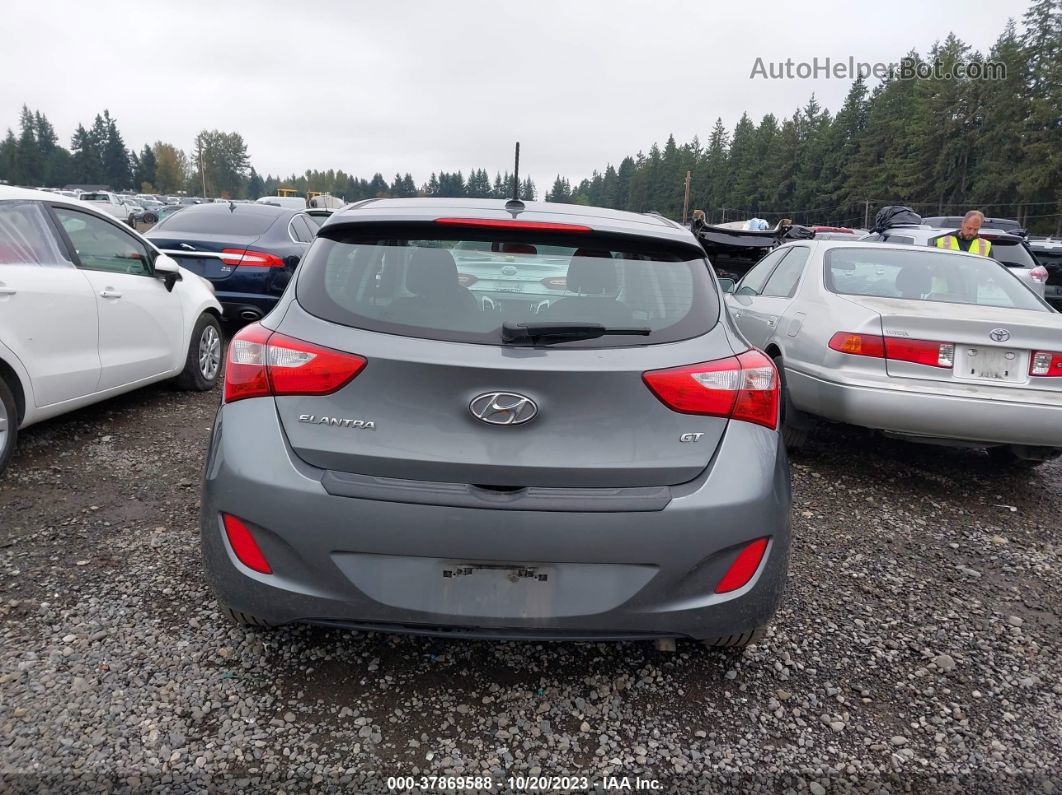 2017 Hyundai Elantra Gt   Gray vin: KMHD35LH8HU359832