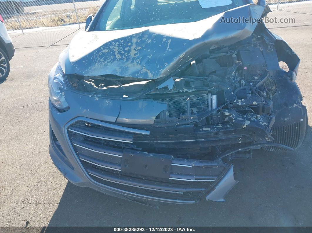 2017 Hyundai Elantra Gt   Серый vin: KMHD35LH8HU363878