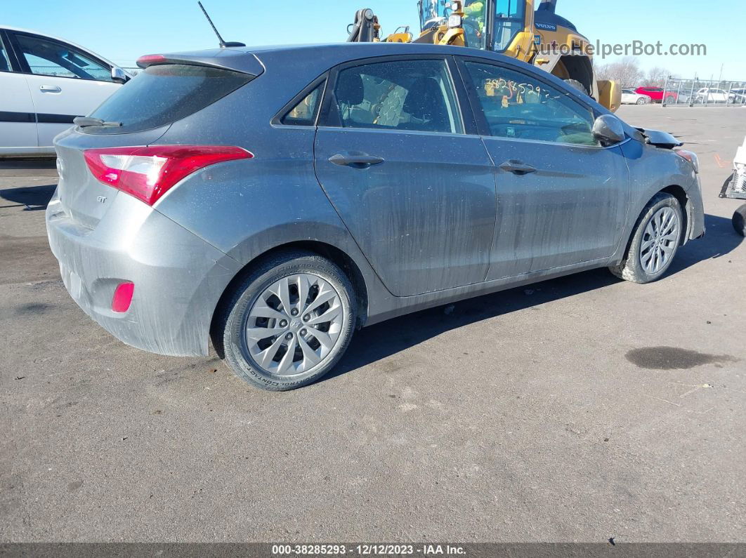 2017 Hyundai Elantra Gt   Серый vin: KMHD35LH8HU363878