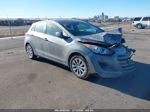 2017 Hyundai Elantra Gt   Gray vin: KMHD35LH8HU363878