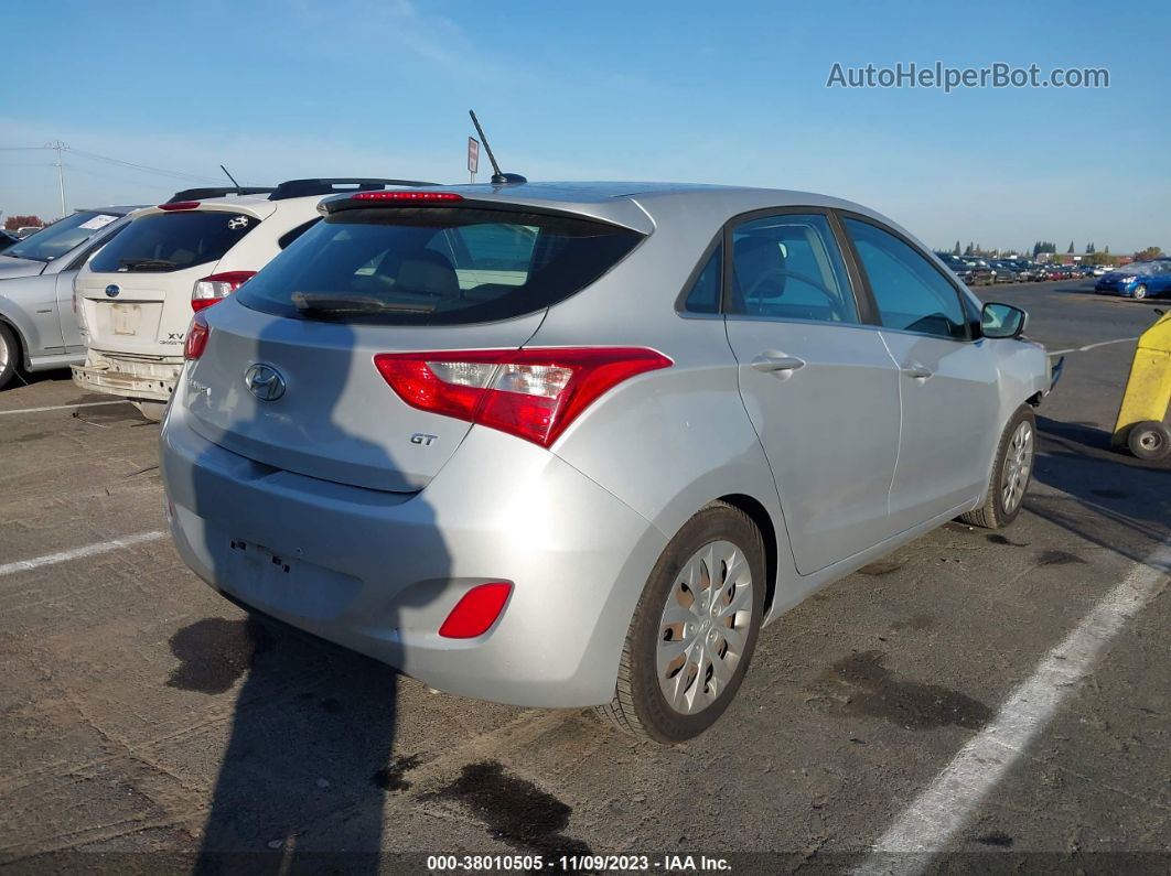 2017 Hyundai Elantra Gt Silver vin: KMHD35LH8HU380924