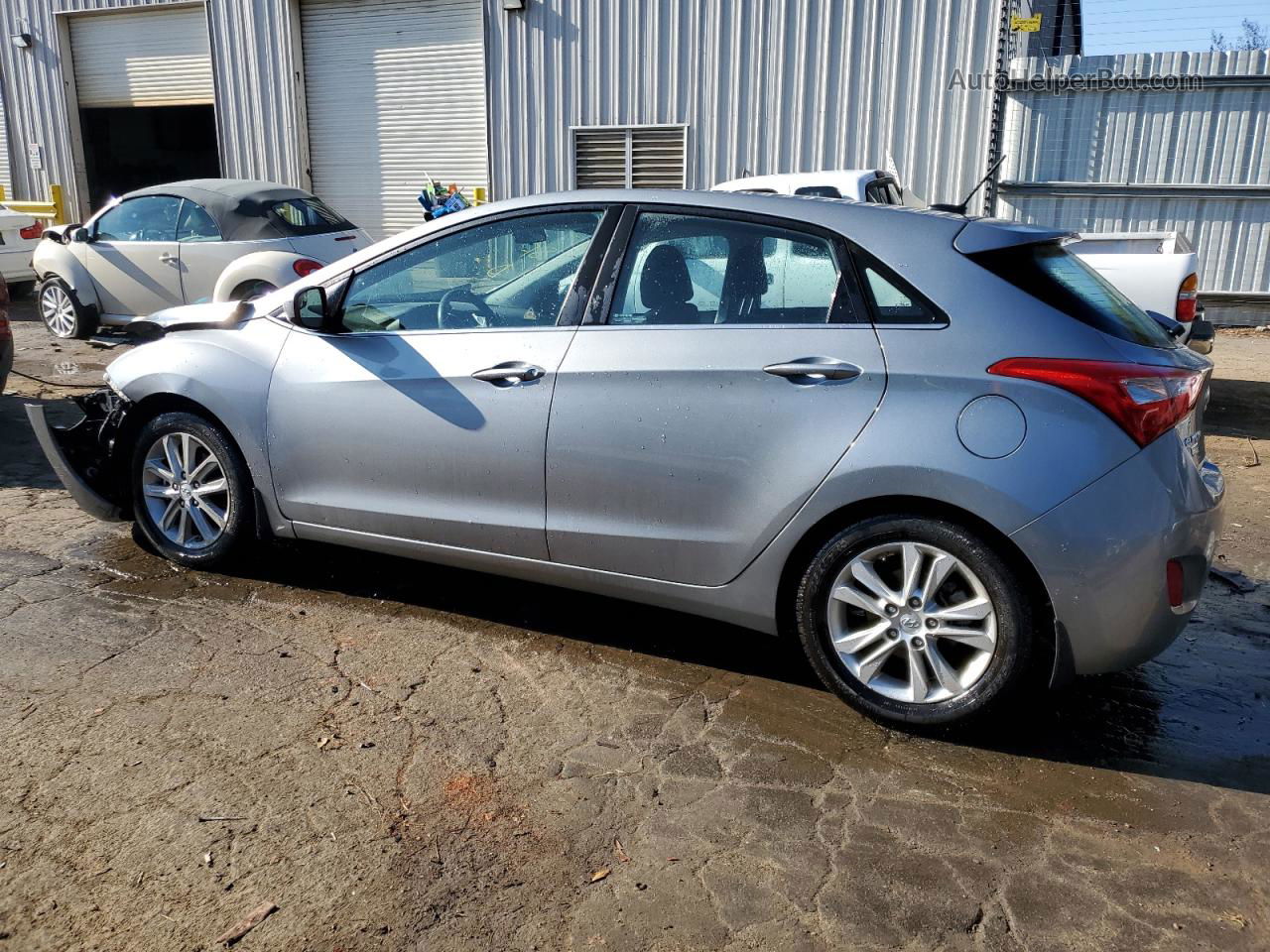 2014 Hyundai Elantra Gt  Silver vin: KMHD35LH9EU214665