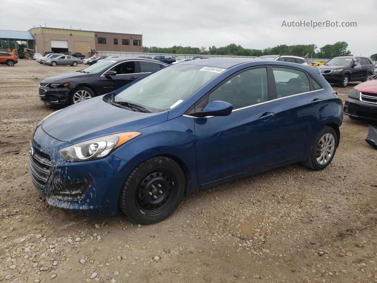 2016 Hyundai Elantra Gt  Blue vin: KMHD35LH9GU263657