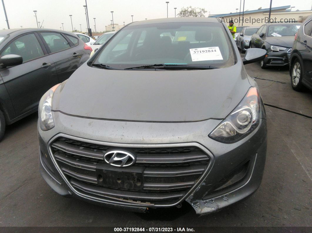 2017 Hyundai Elantra Gt   Gray vin: KMHD35LH9HU350119