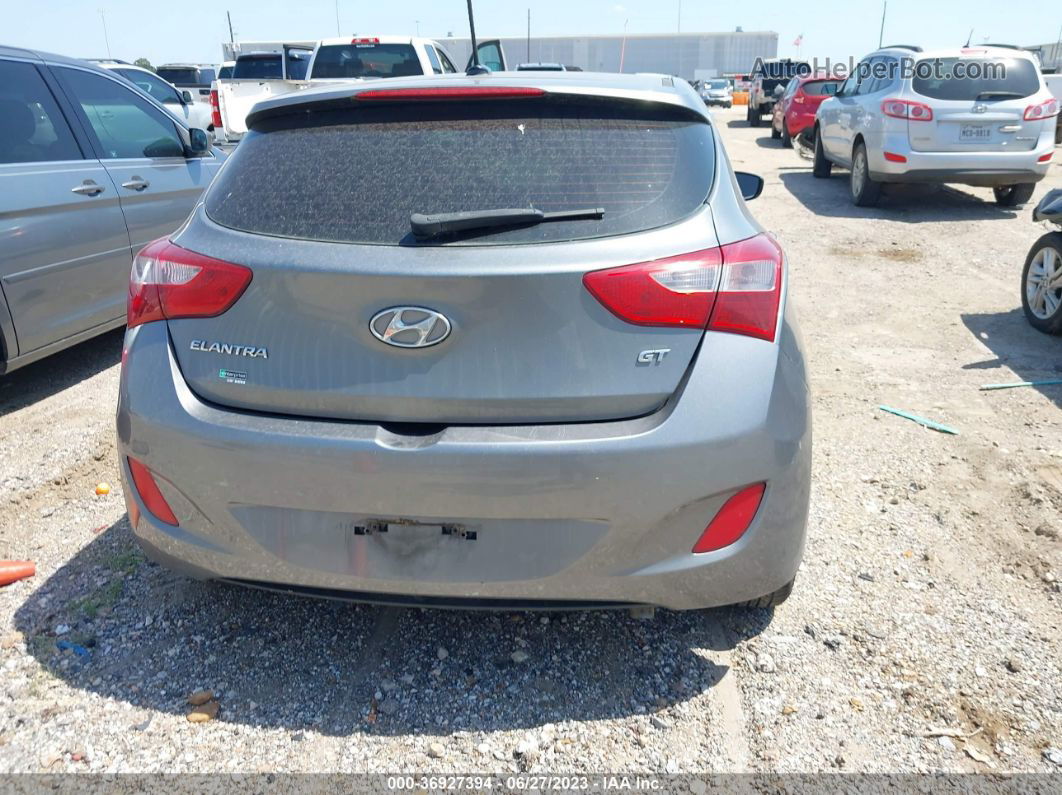 2017 Hyundai Elantra Gt   Gray vin: KMHD35LH9HU381810