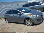 2017 Hyundai Elantra Gt   Gray vin: KMHD35LH9HU381810