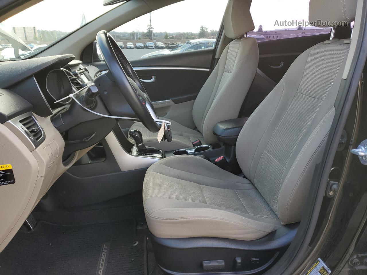 2016 Hyundai Elantra Gt  Черный vin: KMHD35LHXGU260749