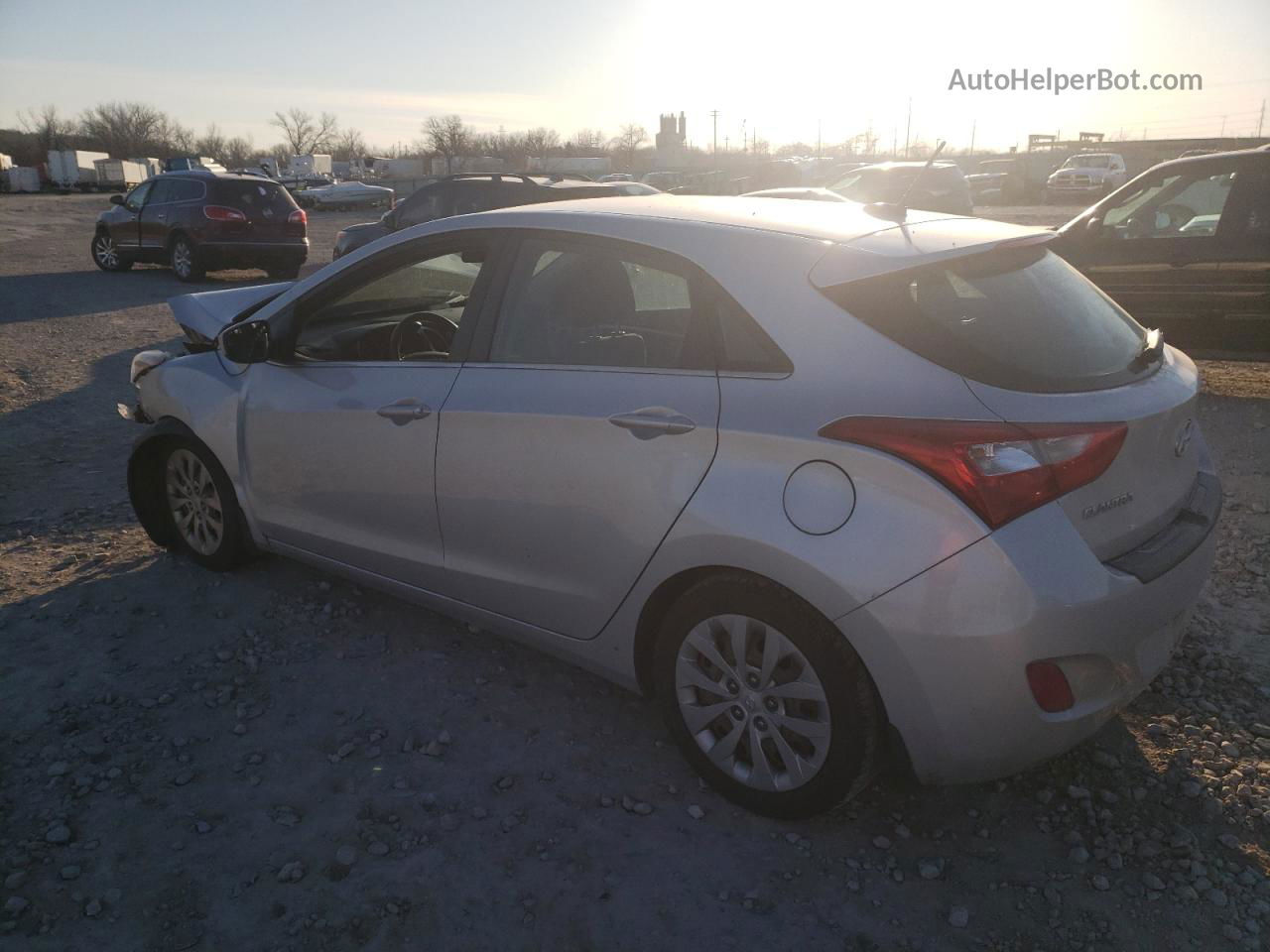 2016 Hyundai Elantra Gt  Silver vin: KMHD35LHXGU335160