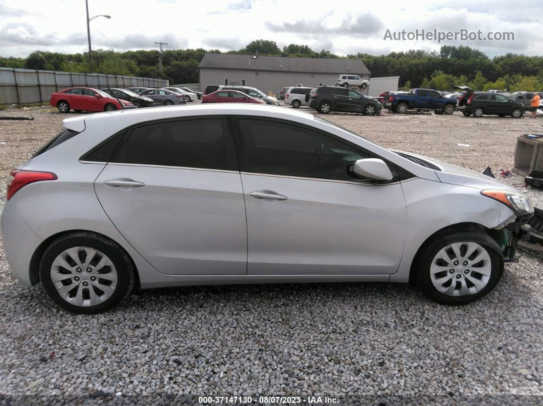 2017 Hyundai Elantra Gt   Silver vin: KMHD35LHXHU350257