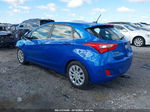 2017 Hyundai Elantra Gt   Blue vin: KMHD35LHXHU376258