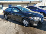 2017 Hyundai Elantra Se Черный vin: KMHD74LF0HU090657