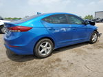 2017 Hyundai Elantra Se Blue vin: KMHD74LF0HU104220