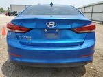 2017 Hyundai Elantra Se Blue vin: KMHD74LF0HU104220