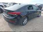 2017 Hyundai Elantra Se Black vin: KMHD74LF0HU117629