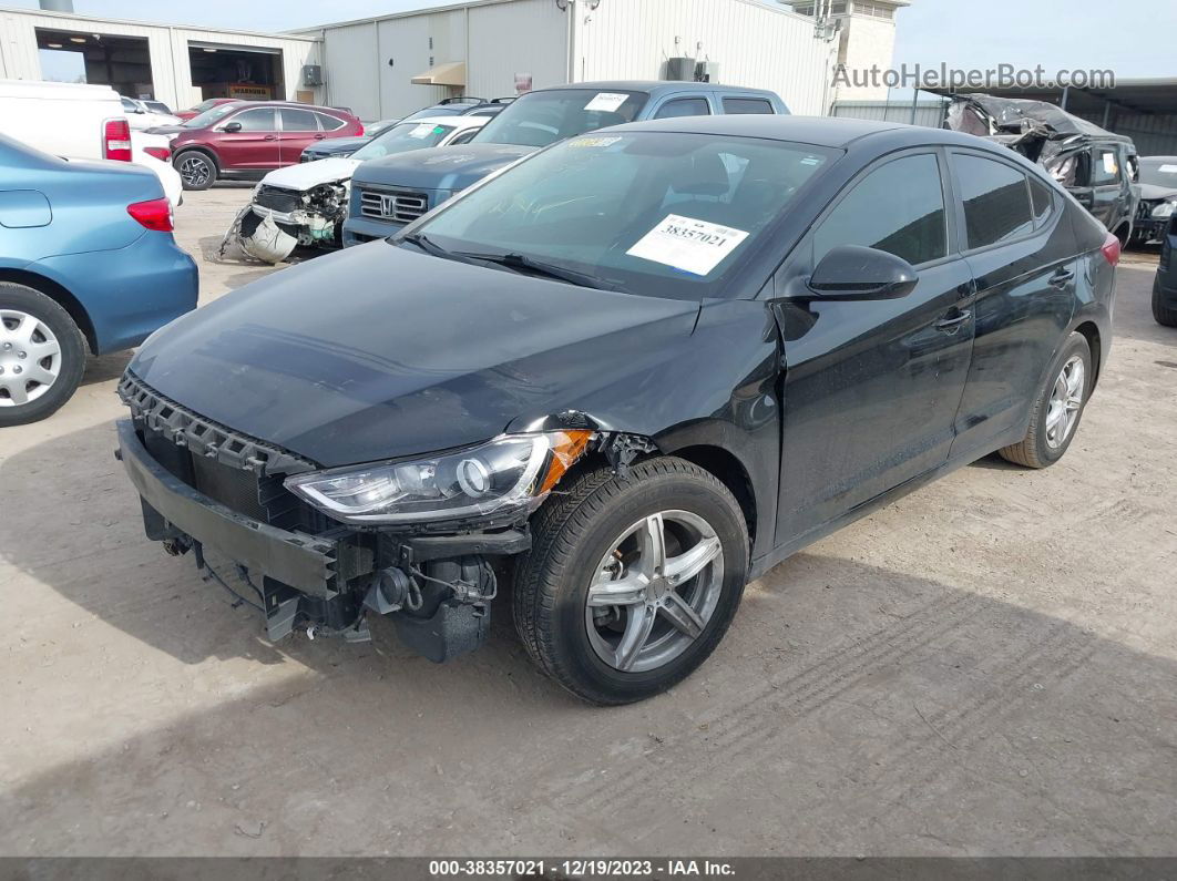 2017 Hyundai Elantra Se Black vin: KMHD74LF0HU117629