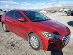 2017 Hyundai Elantra Se Red vin: KMHD74LF0HU121504