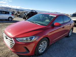 2017 Hyundai Elantra Se Red vin: KMHD74LF0HU121504