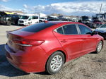 2017 Hyundai Elantra Se Red vin: KMHD74LF0HU121504