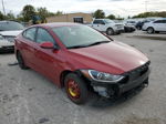 2017 Hyundai Elantra Se Red vin: KMHD74LF0HU399321