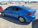 2017 Hyundai Elantra Se Blue vin: KMHD74LF0HU408339