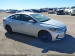 2018 Hyundai Elantra Se Silver vin: KMHD74LF0JU505515