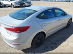 2018 Hyundai Elantra Se Silver vin: KMHD74LF0JU505515