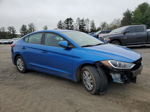 2017 Hyundai Elantra Se Blue vin: KMHD74LF1HU072958