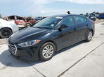 2017 Hyundai Elantra Se Black vin: KMHD74LF1HU203631