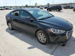 2017 Hyundai Elantra Se Black vin: KMHD74LF1HU203631