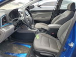 2017 Hyundai Elantra Se Синий vin: KMHD74LF1HU372094