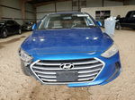 2017 Hyundai Elantra Se Blue vin: KMHD74LF1HU372094