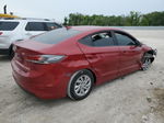 2017 Hyundai Elantra Se Красный vin: KMHD74LF1HU392202