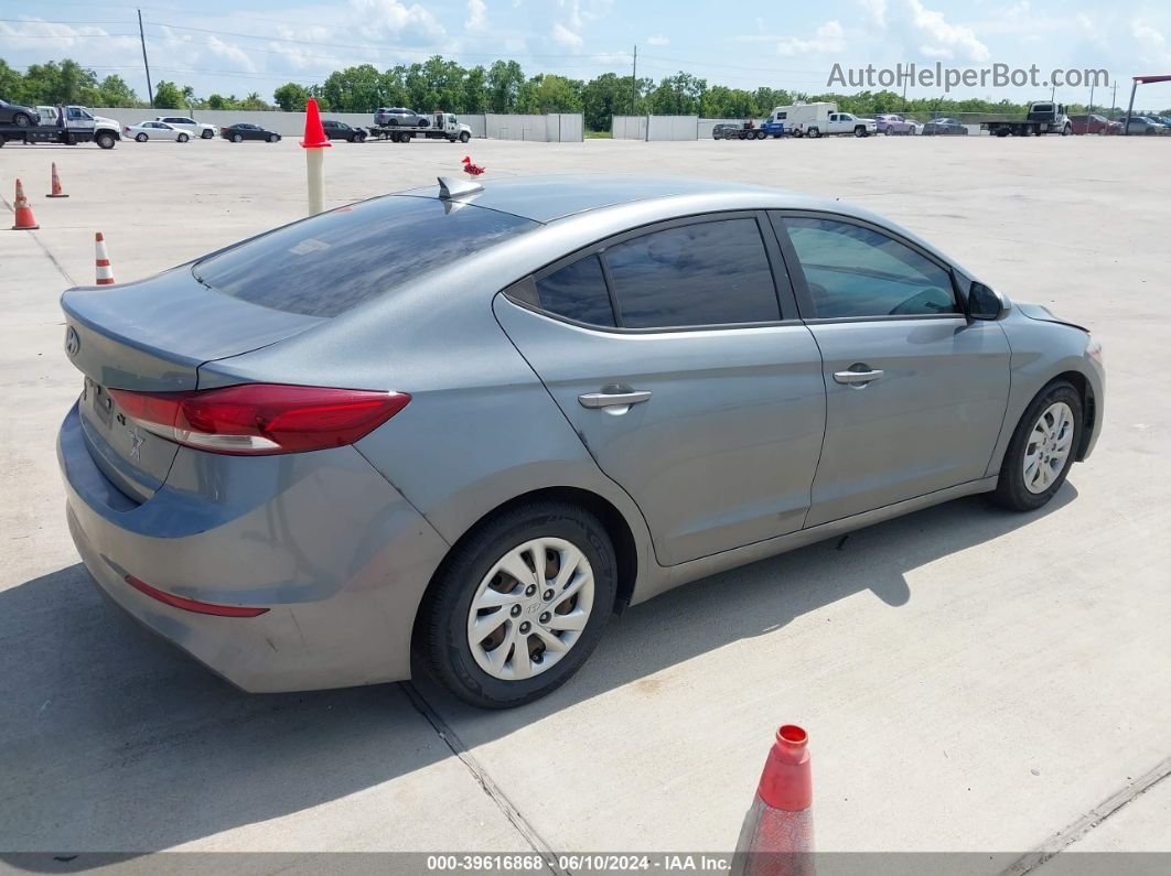 2017 Hyundai Elantra Se Black vin: KMHD74LF2HU094337