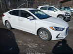 2017 Hyundai Elantra Limited/se/value Edition White vin: KMHD74LF2HU112612