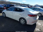 2017 Hyundai Elantra Limited/se/value Edition White vin: KMHD74LF2HU112612