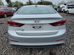 2017 Hyundai Elantra Se Silver vin: KMHD74LF2HU326838