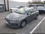 2017 Hyundai Elantra Se Gray vin: KMHD74LF2HU353098