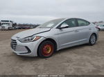 2017 Hyundai Elantra Se Серебряный vin: KMHD74LF2HU423618