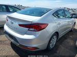 2019 Hyundai Elantra Se Silver vin: KMHD74LF2KU793247