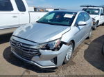 2019 Hyundai Elantra Se Silver vin: KMHD74LF2KU793247