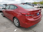 2017 Hyundai Elantra Se Red vin: KMHD74LF3HU086960