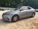 2017 Hyundai Elantra Se Gray vin: KMHD74LF3HU124977