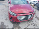 2017 Hyundai Elantra Se Red vin: KMHD74LF3HU331739