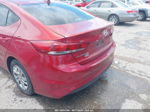 2017 Hyundai Elantra Se Red vin: KMHD74LF3HU331739