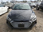 2017 Hyundai Elantra Se Black vin: KMHD74LF3HU396753