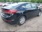 2017 Hyundai Elantra Se Black vin: KMHD74LF3HU424776