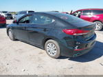 2018 Hyundai Elantra Se Black vin: KMHD74LF3JU576241